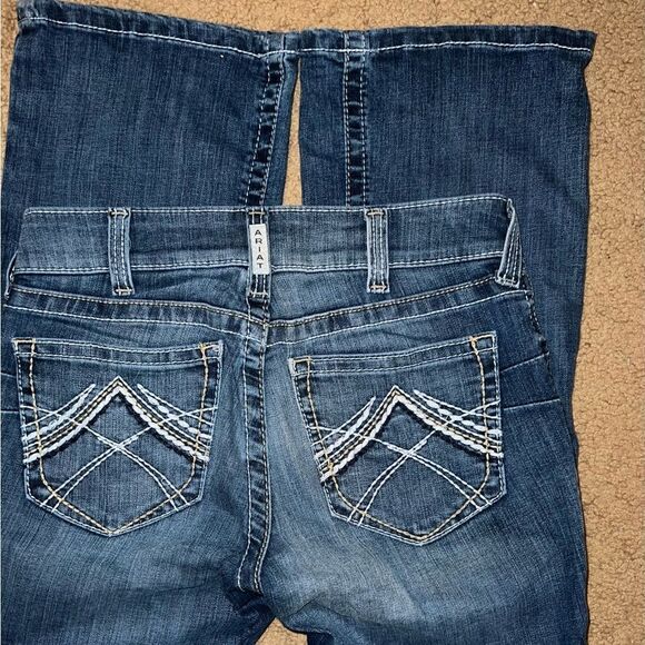 ARIAT western wear bootcut jeans size 27r - Picture 1 of 6